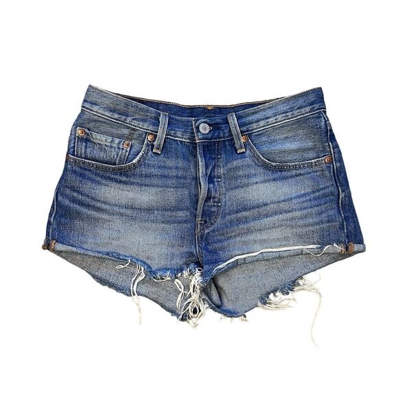Levi’s 501 High Waist Shorts - Picture 1 of 5